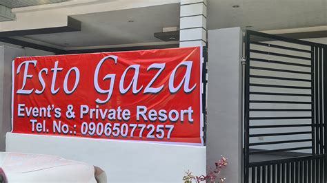 esto gaza events and private resort